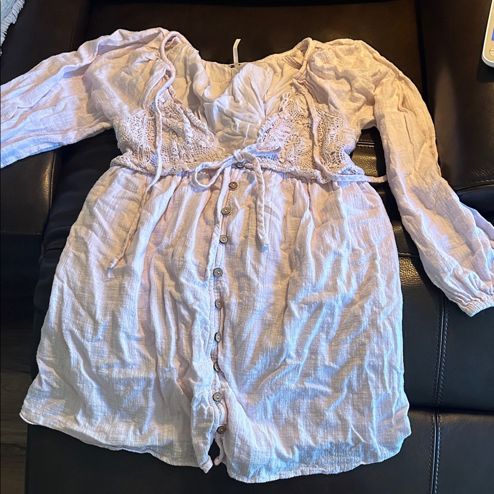 Very light pink Free People Dress